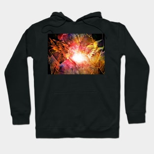 Wings Abstract painting Hoodie